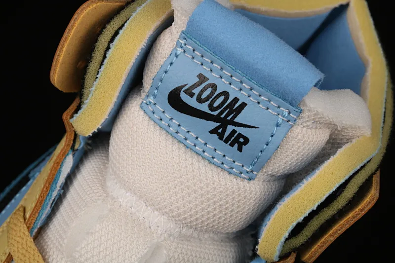All categories Air Jordan Jordan series basketball shoes Air Jordan 1 High Z version Air Jordan 1 Zoom CMFT AJ1 Joe 1 black blue yellow CT0978-900
